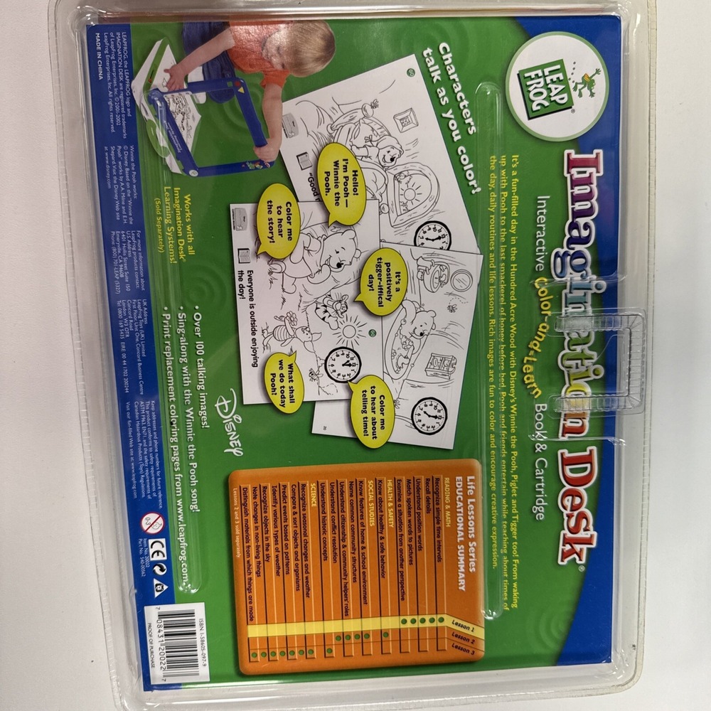 Leap Frog‎ Imagination Desk Life Lesson 1 - Cartridge + Book - Picture 2 of 4